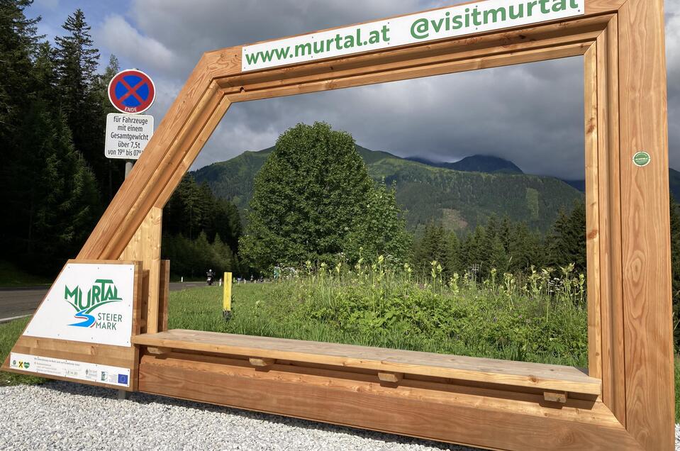 Fotospot Murtalframe Hohentauern - Impression #1 | © Erlebnisregion Murtal