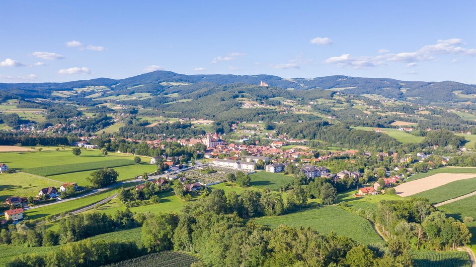 NuP Pöllauer Tal_Blick auf Kirchen_Oststeiermark | © NuP Pöllauer Tal