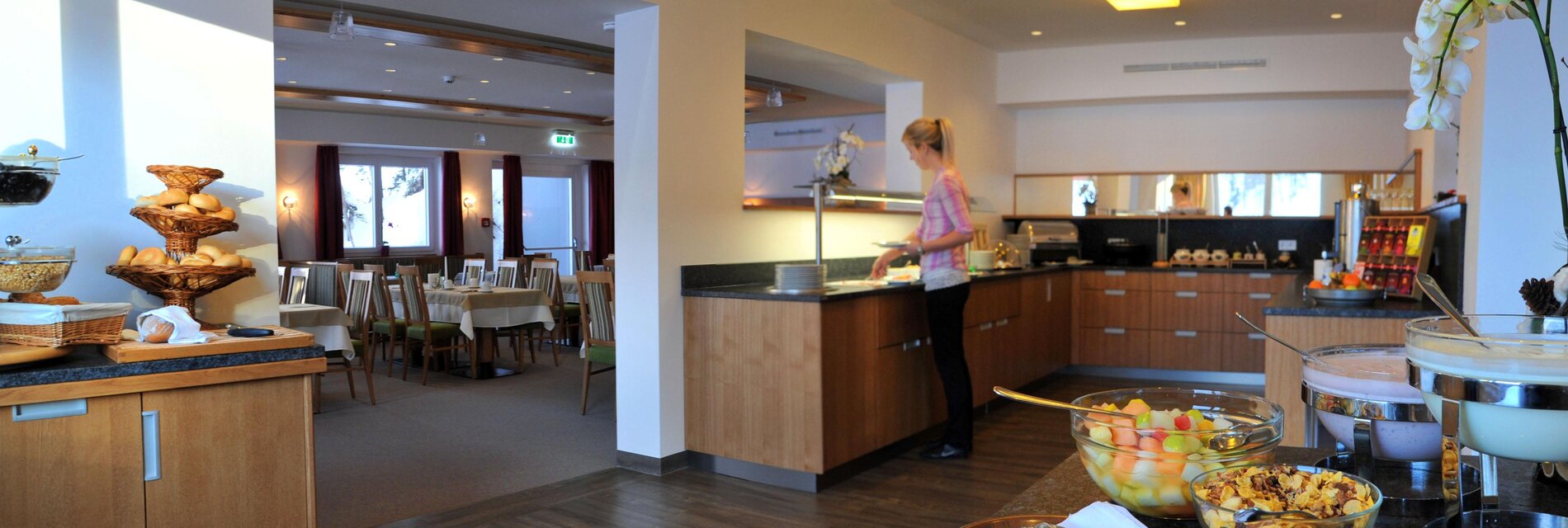 Hotel Hierzegger, Tauplitzalm, Frühstücksbuffet
